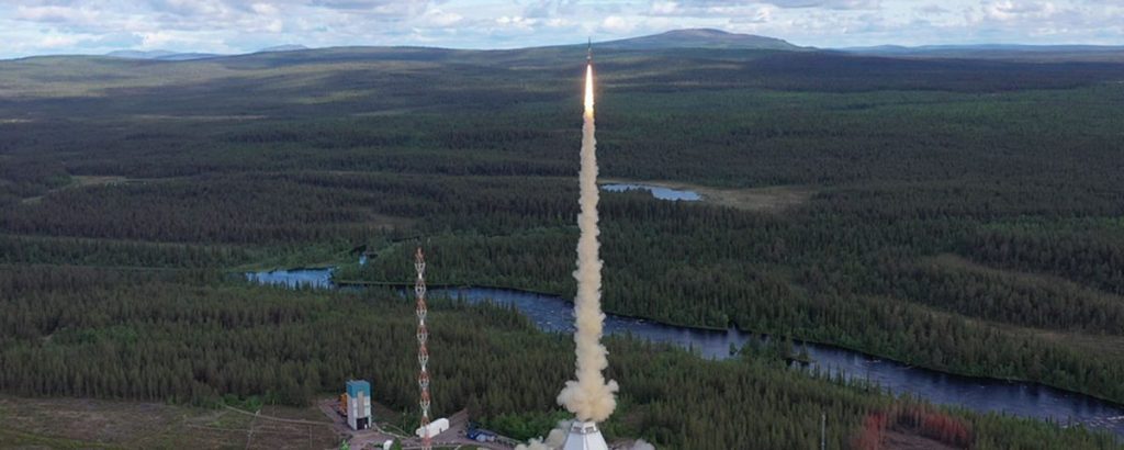 MASER 14 rocket launch from Esrange