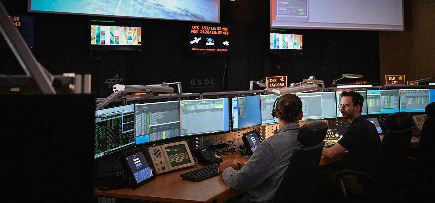 DLR GSOC control room