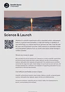 Flyer Science & Launch