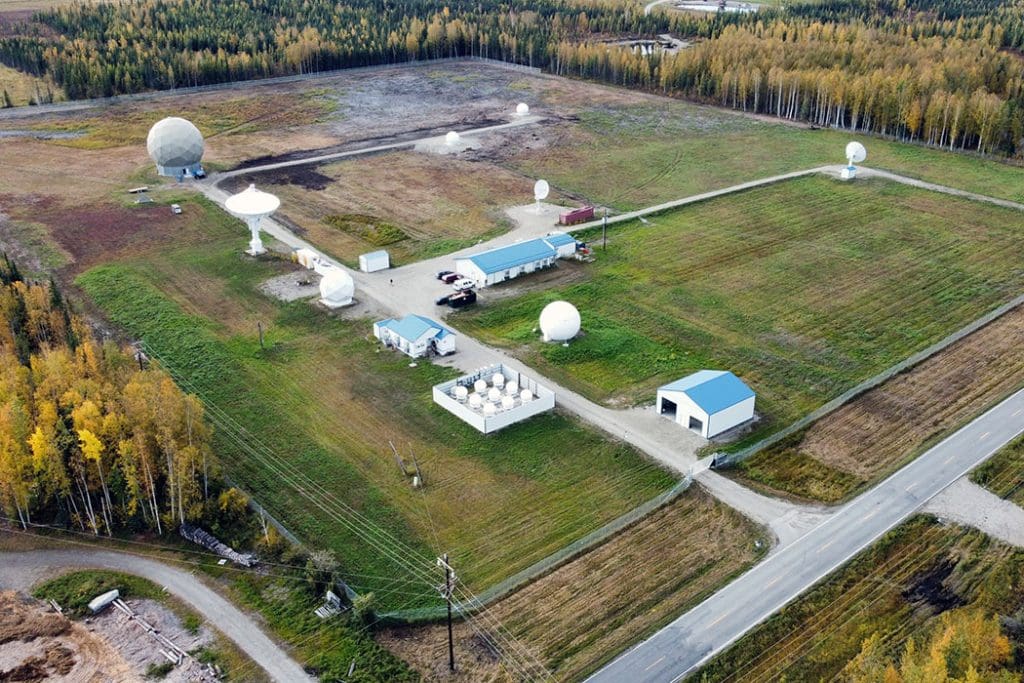 North Pole ground station